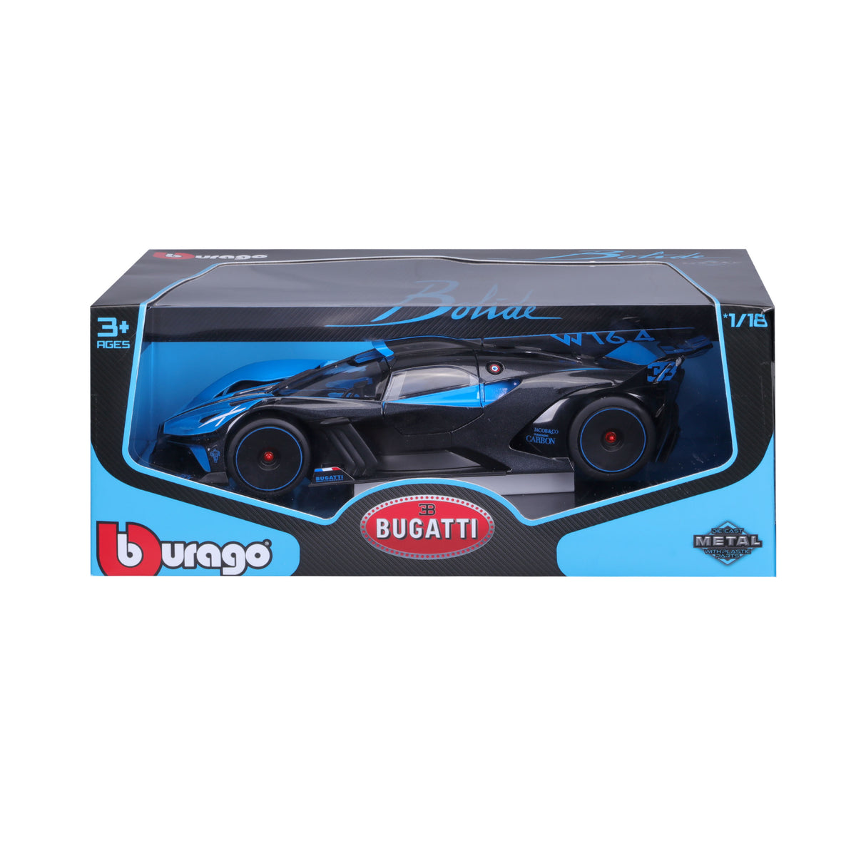 1:18 BUGATTI BOLIDE BLUE