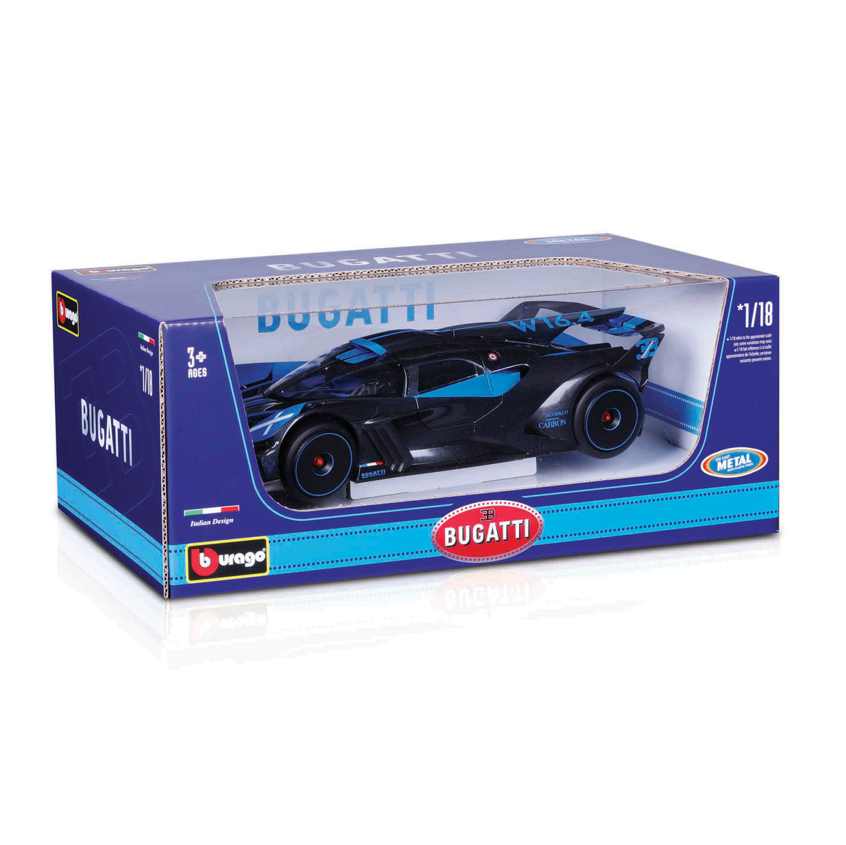 1:18 BUGATTI BOLIDE BLUE