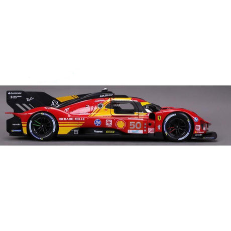 1:18 FERRARI RACING 499P LE MANS HYPERCAR 2024 AF CORSE #50 DELUXE HARD CASE