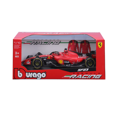 1:18 F1 2023 FERRARI SF-23 LECLERC WITH HELMET