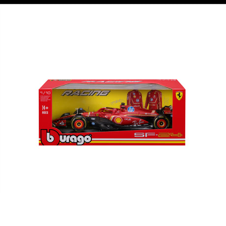 1:18 F1 2024 FERRARI SF-24 SAINZ WITH HELMET