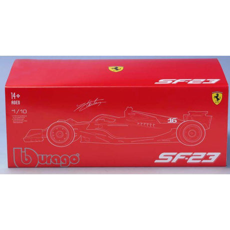 1:18 F1 2024 FERRARI SF-24 LECLERC WITH HELMET DELUXE HARD CASE