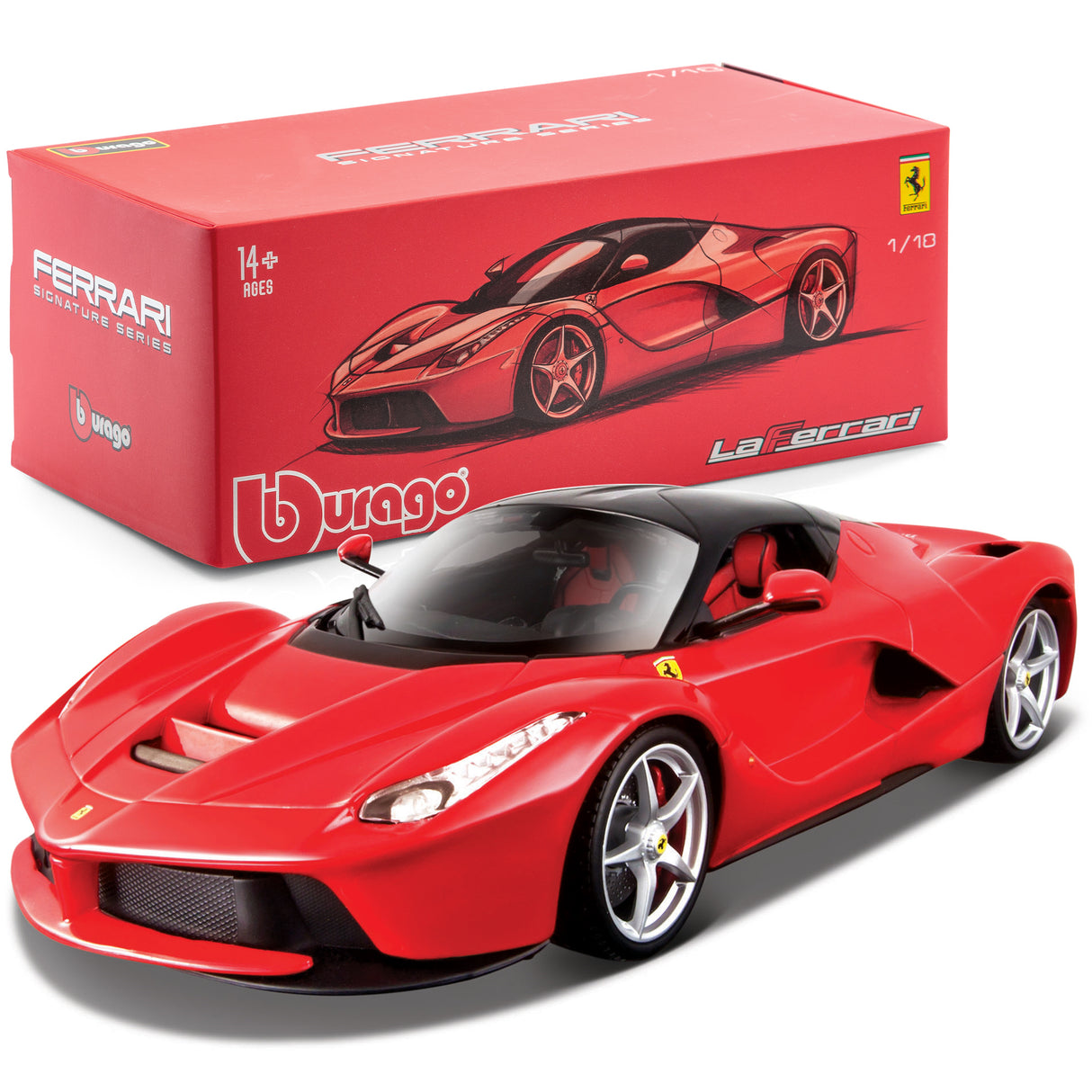 1:18 FERRARI SIGNATURE LAFERRARI RED