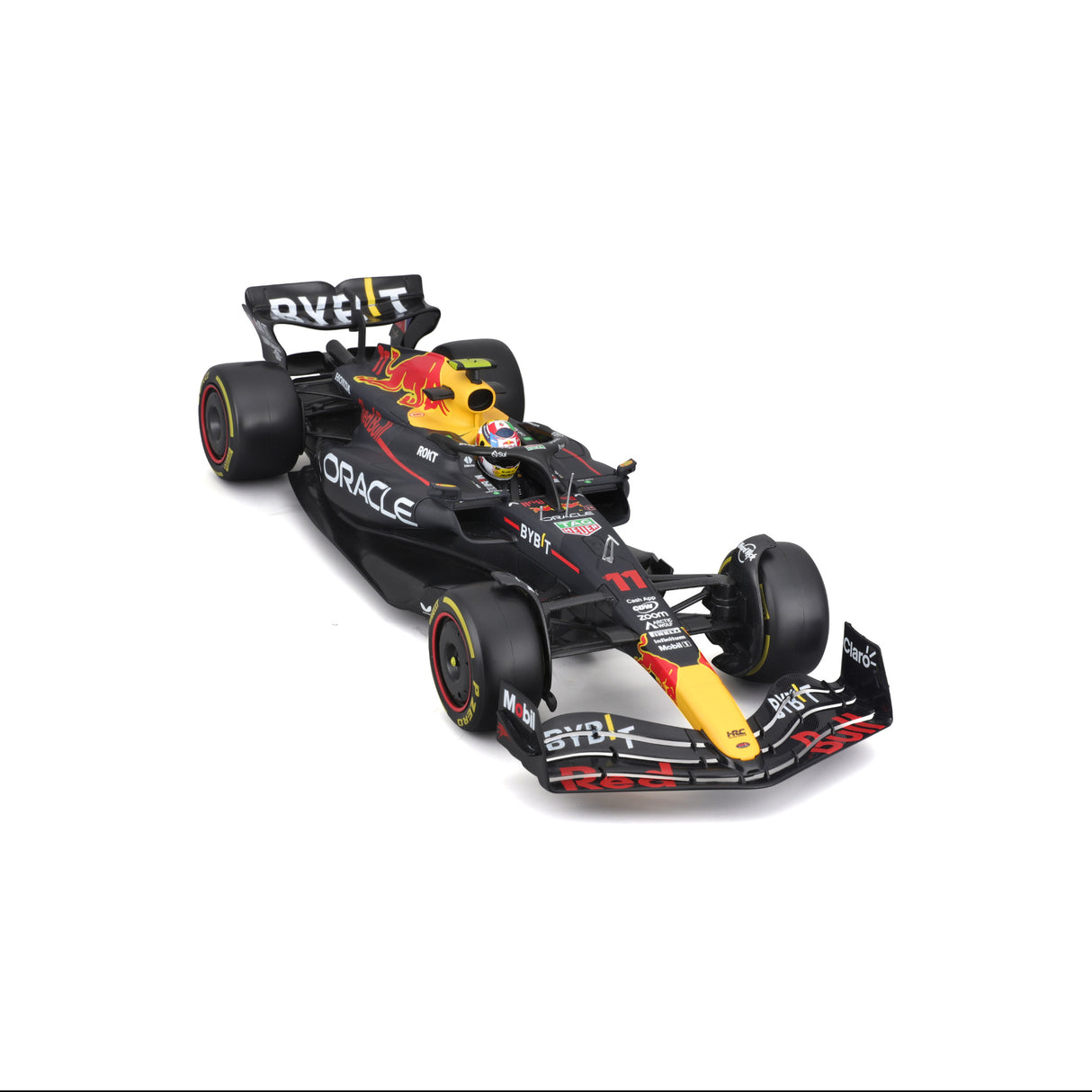 1:18 F1 RED BULL RACING RB19 2023 PEREZ WITH HELMET