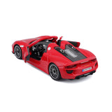1:24 PORSCHE 918 SPYDER RED