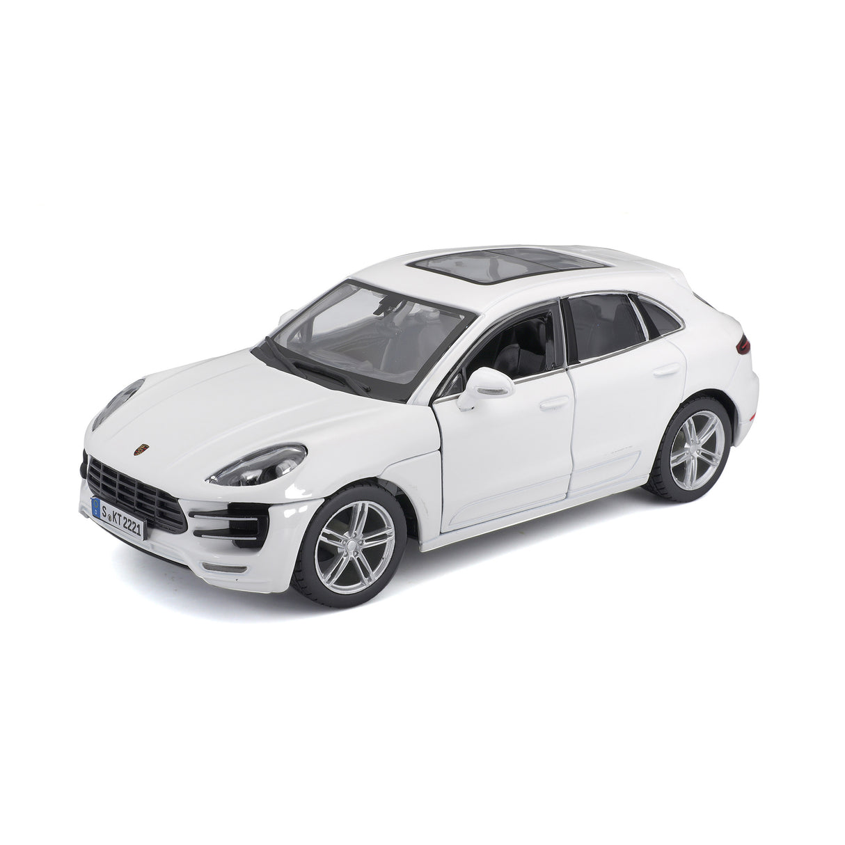1:24 PORSCHE MACAN WHITE
