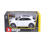 1:24 PORSCHE MACAN WHITE