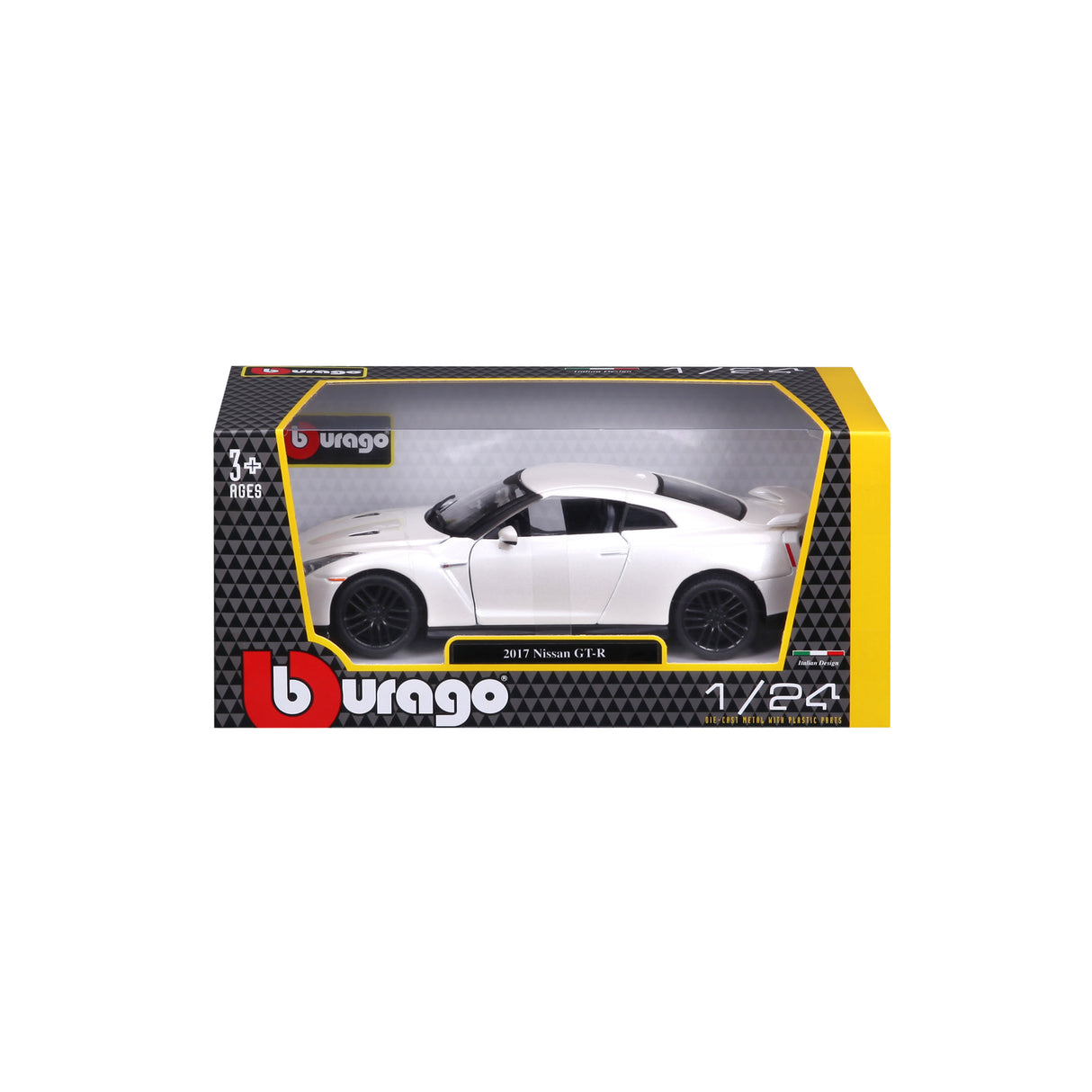1:24 NISSAN GT-R 2017 WHITE