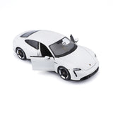 1:24 PORSCHE TAYCAN WHITE
