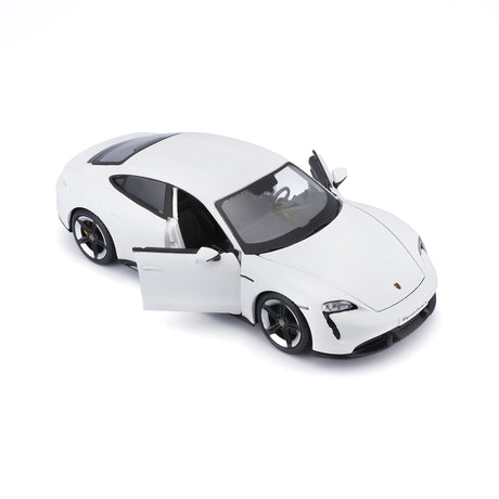 1:24 PORSCHE TAYCAN WHITE