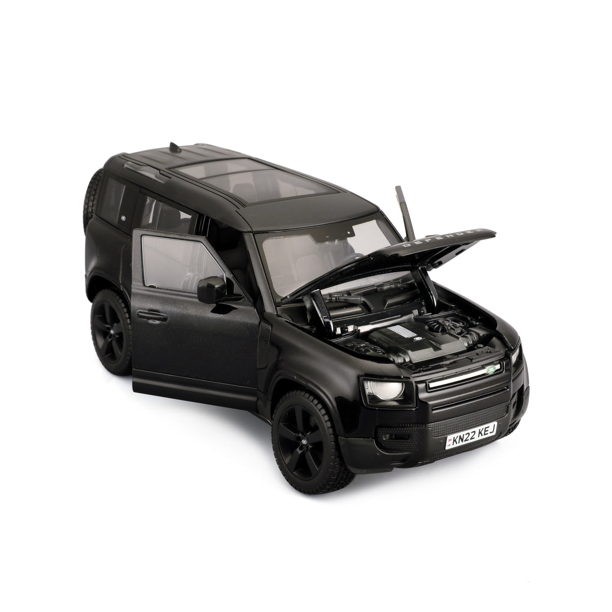 1:24 2021 LAND ROVER DEFENDER BLACK