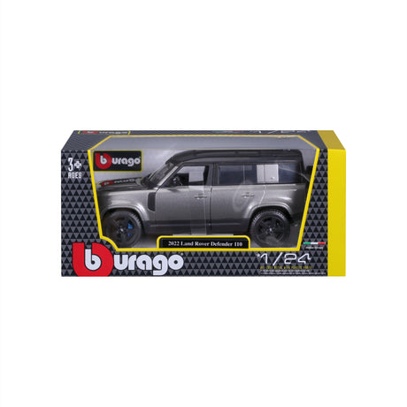1:24 2022 LAND ROVER DEFENDER SILVER