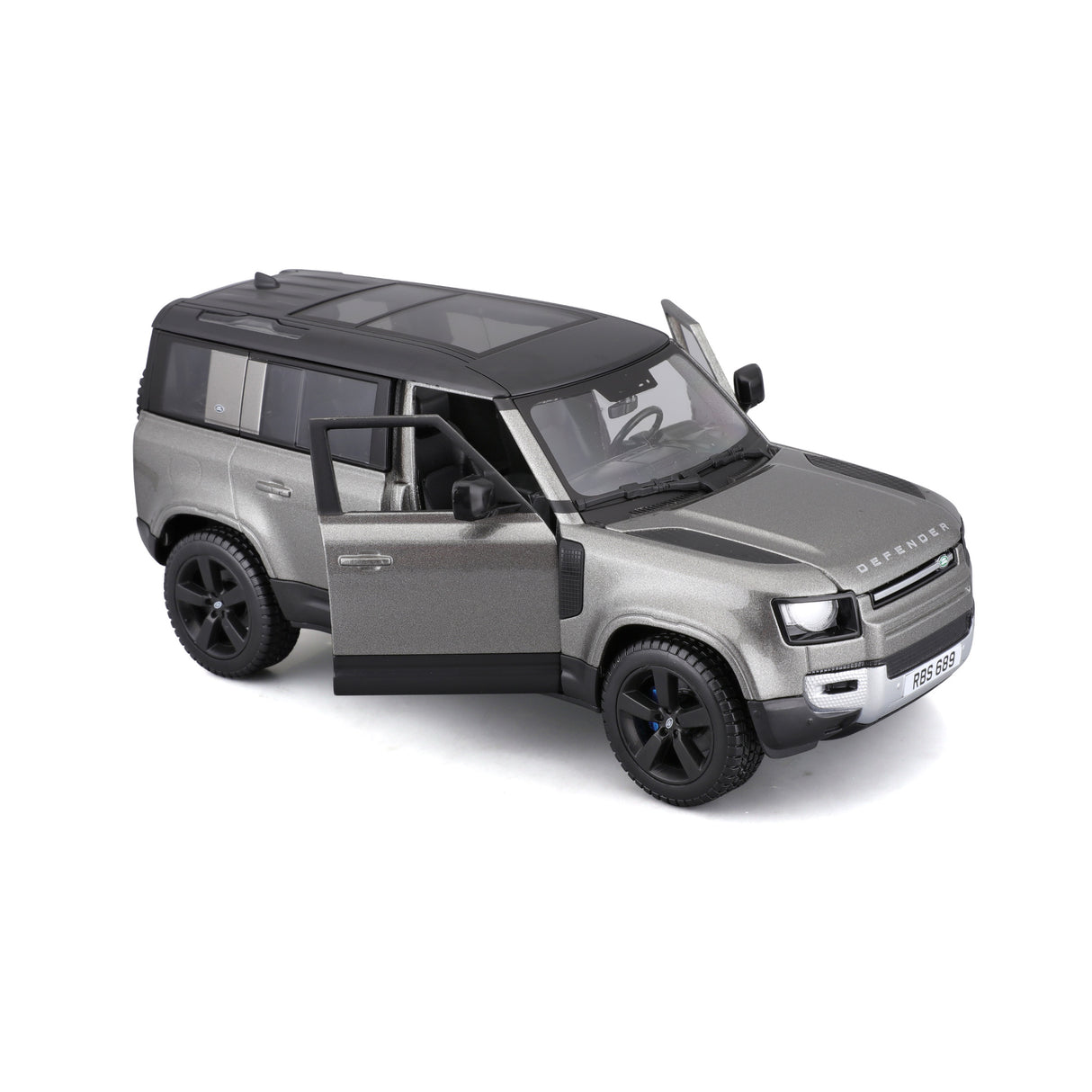 1:24 2022 LAND ROVER DEFENDER SILVER