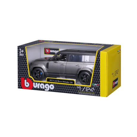 1:24 2022 LAND ROVER DEFENDER SILVER