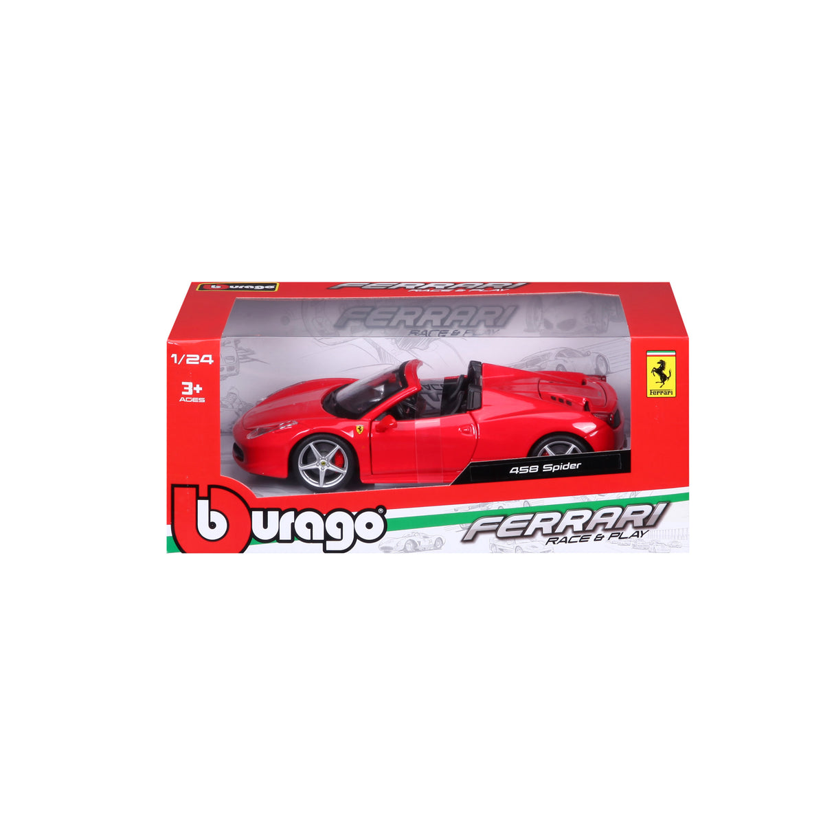 1:24 FERRARI RACE & PLAY 458 SPIDER