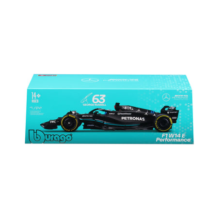1:24 F1 MB W14 2023 WITH HELMET RUSSELL
