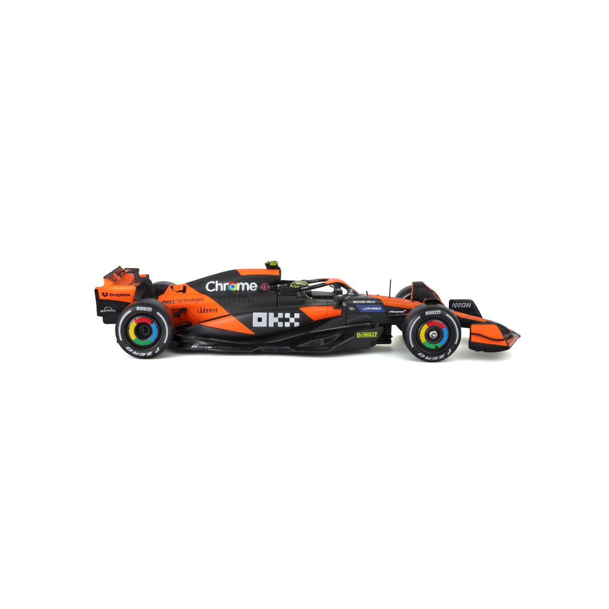 1:24 F1 MCLAREN MCL38 2024 WITH HELMET NORRIS