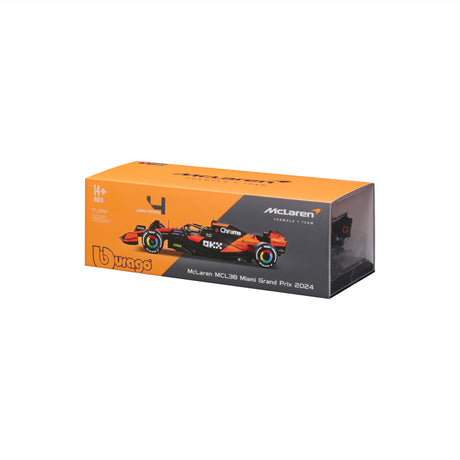 1:24 F1 MCLAREN MCL38 2024 WITH HELMET NORRIS