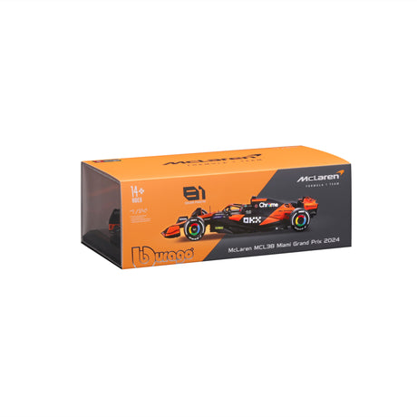 1:24 F1 MCLAREN MCL38 2024 WITH HELMET PIASTRI