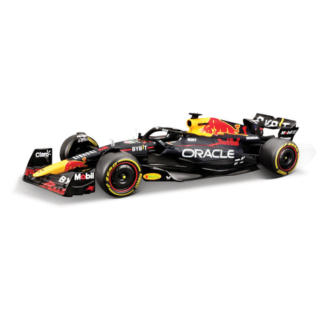 1:24 F1 RED BULL RACING RB19 2023 WITH DRIVER FIGURE VERSTAPPEN
