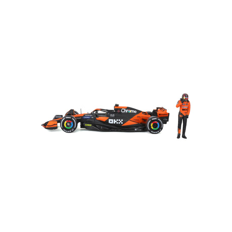 1:24 F1 MCLAREN MCL38 2024 WITH DRIVER FIGURE PIASTRI
