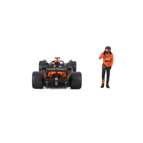 1:24 F1 MCLAREN MCL38 2024 WITH DRIVER FIGURE PIASTRI