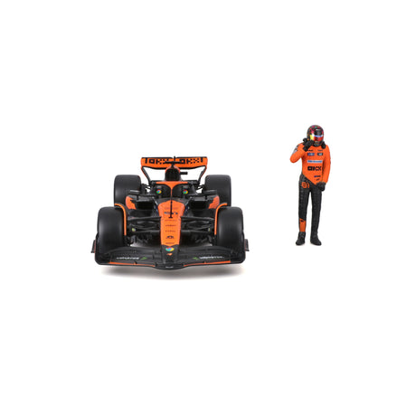 1:24 F1 MCLAREN MCL38 2024 WITH DRIVER FIGURE PIASTRI