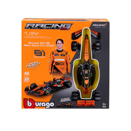 1:24 F1 MCLAREN MCL38 2024 MODEL KIT PIASTRI