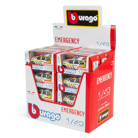 1:43 STREET FIRE NORWEGIAN POLICE CAR