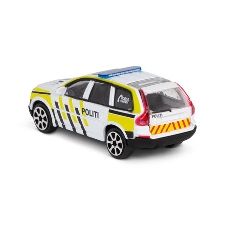 1:43 STREET FIRE NORWEGIAN POLICE CAR