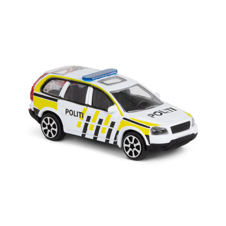 1:43 STREET FIRE NORWEGIAN POLICE CAR
