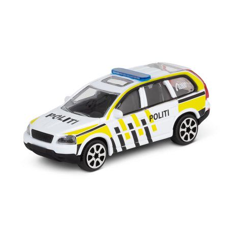 1:43 STREET FIRE NORWEGIAN POLICE CAR