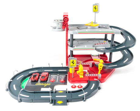 1:43 FERRARI PARKING GARAGE, INCL. 2 CARS