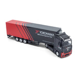1:43 STREET FIRE HAULERS WITH TRAILER - M-B ACTROS GIGASPACE YOKOHAMA