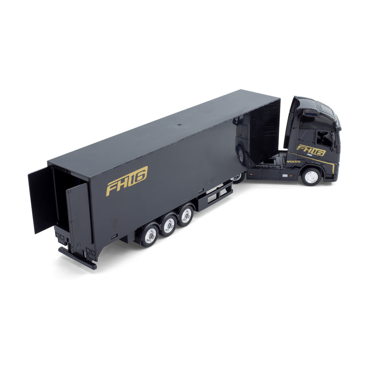 1:43 STREET FIRE HAULERS WITH TRAILER - VOLVO FH16 GLOBETROTTER 750 XXL VOLVO