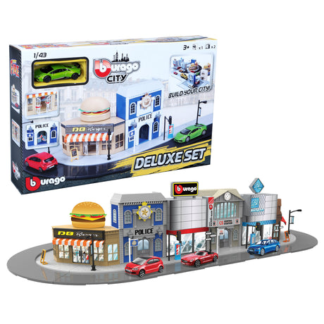 1:43 STREET FIRE BBURAGO CITY DELUXE, incl. 1 car