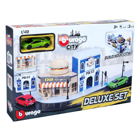1:43 STREET FIRE BBURAGO CITY DELUXE, incl. 1 car