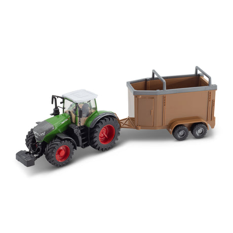 10CM FENDT 1050 VARIO TRACTOR WITH HORSE BOX