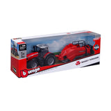 10CM MASSEY FERGUSSON 8740S TRACTOR WITH BALER LIFTER