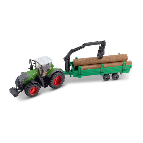 10CM FENDT 1050 VARIO TRACTOR WITH 3 TRAILERS