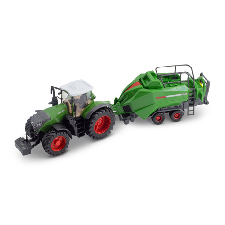 10CM FENDT 1050 VARIO TRACTOR WITH 3 TRAILERS