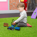 10CM NEW HOLLAND T7.315 TRACTOR WITH 3 TRAILERS