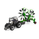 10CM VALTRA M2\Q TRACTOR WITH WHIRL RAKE