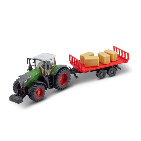 10CM FENDT 1050 VARIO TRACTOR WITH BALE TRAILER