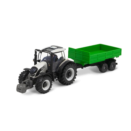 10CM VALTRA M2\Q TRACTOR WITH TIPPING TRAILER