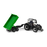 10CM VALTRA M2\Q TRACTOR WITH TIPPING TRAILER