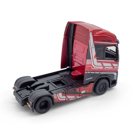 1:43 STREET FIRE HAULERS CUSTOM CABS VOLVO FH16 GLOBETROTTER 750 XXL RED