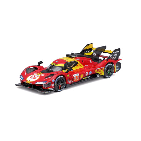 1:43 FERRARI RACING 499P LE MANS HYPERCAR 2024 AF CORSE #50 HARD CASE