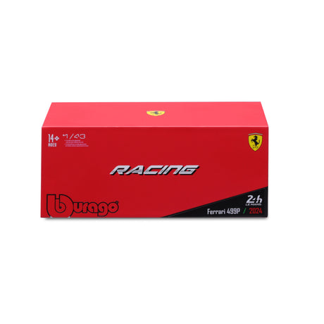 1:43 FERRARI RACING 499P LE MANS HYPERCAR 2024 AF CORSE #50 HARD CASE