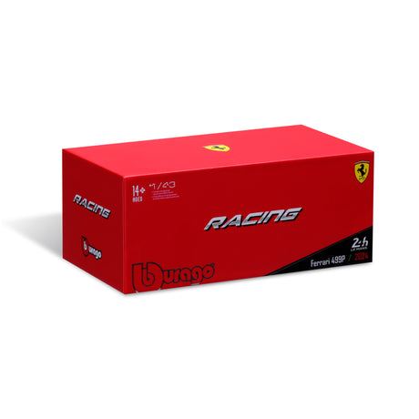 1:43 FERRARI RACING 499P LE MANS HYPERCAR 2024 AF CORSE #50 HARD CASE